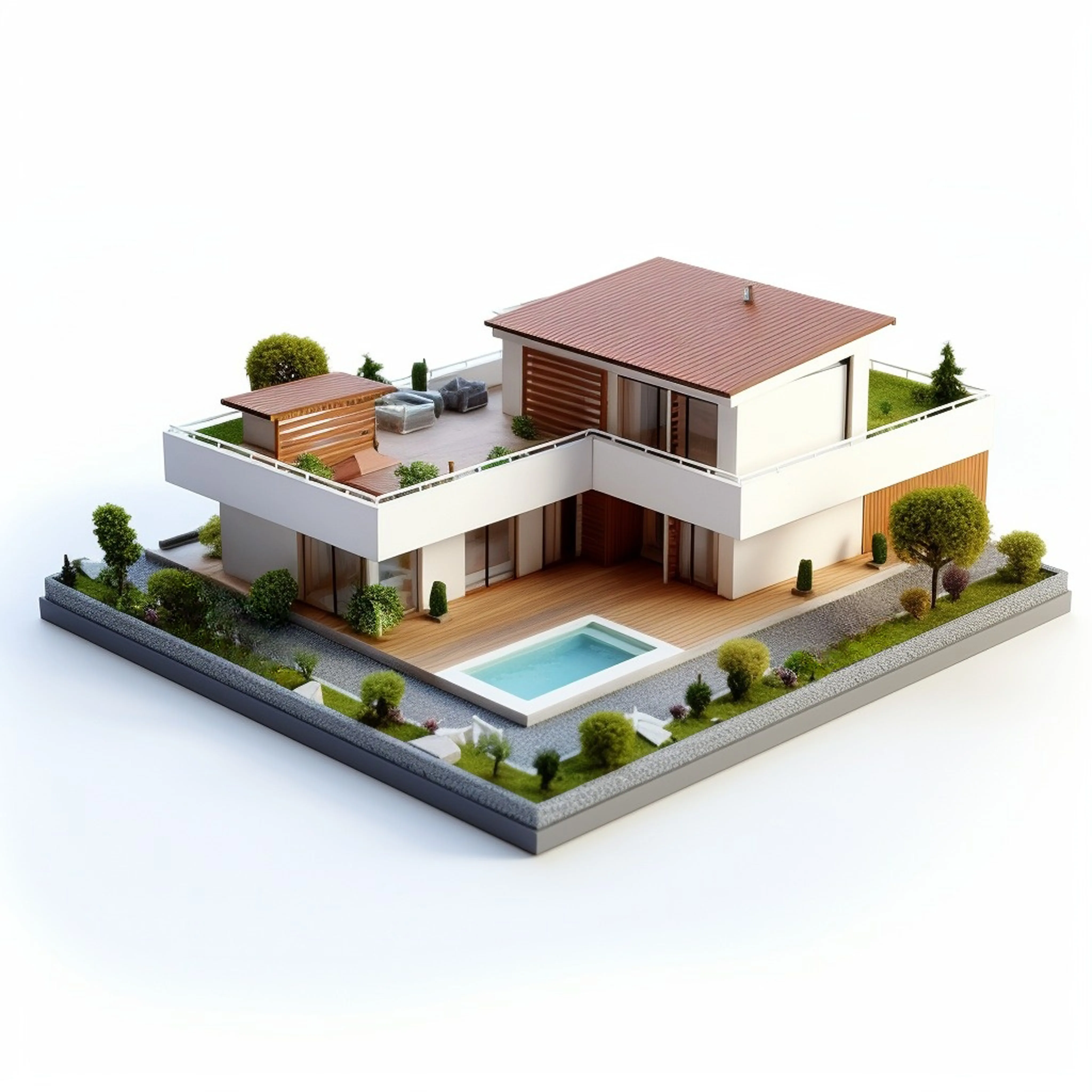 Miniature house model
